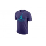 Jordan NBA Charlotte Hornets Ανδρικό Κοντομάνικο T-Shirt