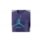 Jordan NBA Charlotte Hornets Ανδρικό Κοντομάνικο T-Shirt
