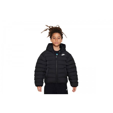 Nike Sportswear Lightweight Παιδικό Puffer Μπουφάν Μαύρο