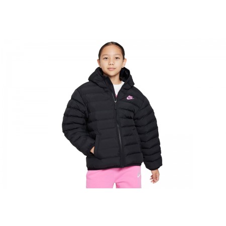 Nike Sportswear Lightweight Παιδικό Puffer Μπουφάν Μαύρο