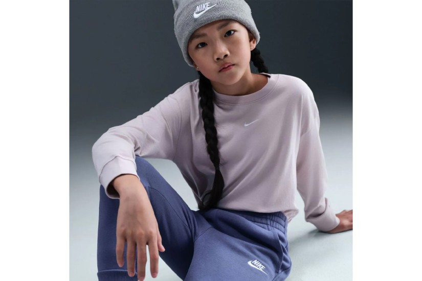 Nike Sportswear Club Fleece Παιδικό Παντελόνι Φόρμας Ίντιγκο