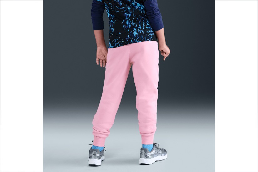 Nike Sportswear Club Fleece Παιδικό Παντελόνι Φόρμας Ροζ