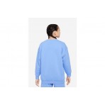 Nike Sportswear Club Fleece Παιδική Μακρυμάνικη Μπλούζα Σιέλ