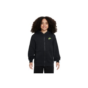 Nike Sportswear Club Fleece Ζακέτα Με Κουκούλα Βαμβακερή (FD3004 011)