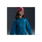 Nike Sportswear Club Fleece Παιδική Ζακέτα με Κουκούλα Μπλε