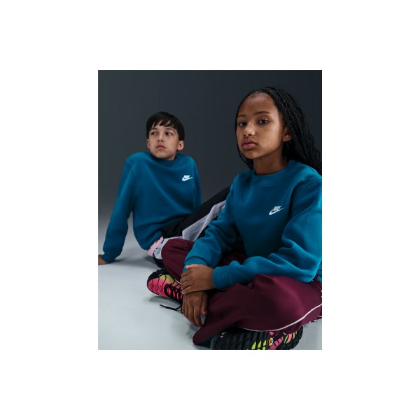 Nike Sportswear Club Fleece Μπλούζα Με Λαιμόκοψη (FD3006 301)