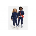 Nike Sportswear Club Fleece Παιδικό Φούτερ Με Κουκούλα Μπλε Σκούρο