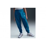 Nike Sportswear Club Fleece Παιδικό Παντελόνι Φόρμας Πετρόλ