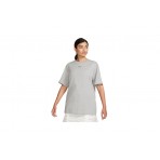 Nike Sportswear Essentials Γυναικείο Κοντομάνικο T-Shirt Γκρι