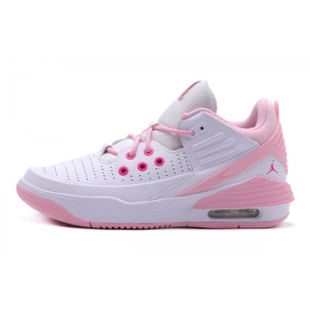 Jordan Max Aura 5 Παιδικά Sneakers Λευκά, Ροζ