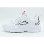 Fila Heritage Skye V Παιδικά Sneakers Λευκά, Μαύρα, Γκρι