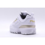 Fila Heritage Disruptor P Γυναικεία Sneakers Λευκά, Χρυσά