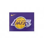 Nike Essential LA Lakers Κοντομάνικο T-Shirt Μωβ & Κίτρινο