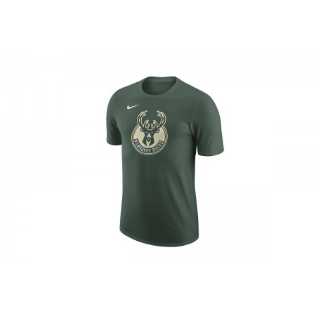 Nike Essential Milwaukee Bucks Ανδρικό Κοντομάνικο T-Shirt Πράσινο