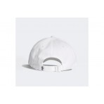 Adidas Originals Baseball Class Trefoil Καπέλο Strapback Λευκό