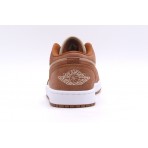 Jordan Air 1 Low Special Edition Sneakers Καφέ, Μπεζ, Λευκό