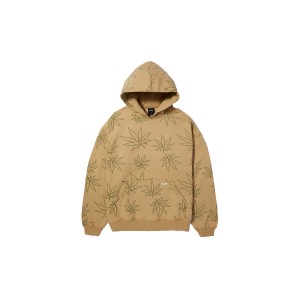 Huf Plantlife Fleece Hoodie Ανδρικό (FL00205 OATMEAL)