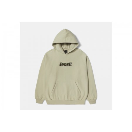 Huf Logo Applique Fle Hoodie Ανδρικό 