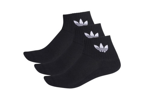 Adidas Originals Mid Crew Κάλτσες Κοντές 3 Ζευγάρια (FM0643)