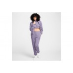 Nike Sportswear Chill Terry Γυναικείο Παντελόνι Φόρμας Μωβ