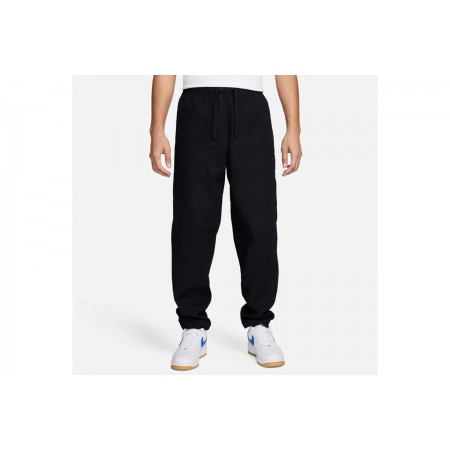 Nike Club Ανδρικό Παντελόνι Φόρμας Μαύρο