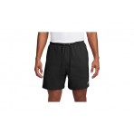 Nike Club French Terry Ανδρική Αθλητική Βερμούδα Μαύρη