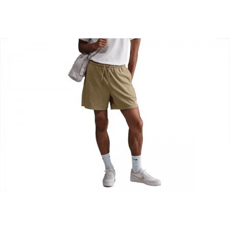 Nike Club French Terry Ανδρικό Αθλητικό Σορτς Μπεζ