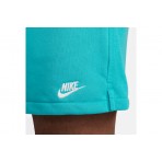 Nike Club French Terry Ανδρικό Αθλητικό Σορτς Τυρκουάζ