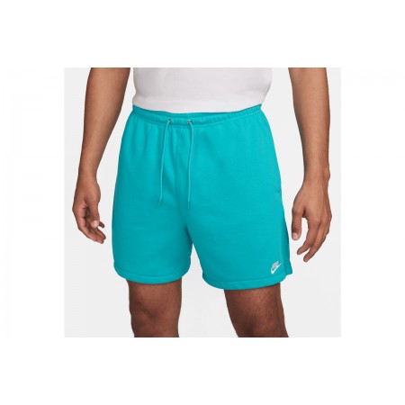 Nike Club French Terry Ανδρικό Αθλητικό Σορτς Τυρκουάζ