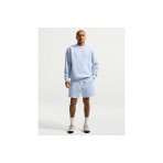 Nike Club French Terry Flow Ανδρικό Αθλητικό Σορτς Γαλάζιο