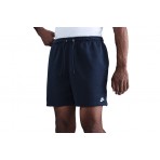 Nike Club French Terry Ανδρικό Αθλητικό Σορτς Μπλε Σκούρο