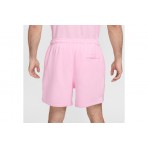 Nike Club French Terry Ανδρικό Αθλητικό Σορτς Ροζ