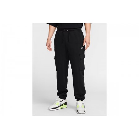 Nike Club Fleece Cargo Παντελόνι Φόρμας Ανδρικό 