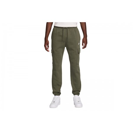 Nike Club Fleece Cargo Παντελόνι Φόρμας Ανδρικό 