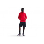 Nike Club Fleece Ανδρικό Φούτερ Με Κουκούλα Κόκκινο