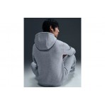 Nike Club Fleece Ανδρική Ζακέτα Με Κουκούλα Γκρι