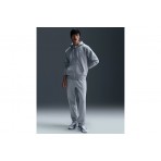 Nike Club Fleece Ανδρική Ζακέτα Με Κουκούλα Γκρι