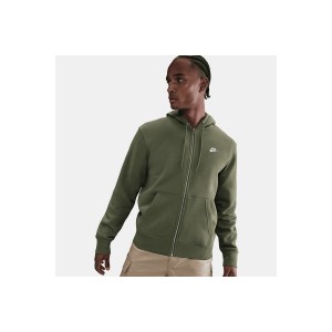 Nike Club Fleece Ζακέτα Βαμβακερή Ανδρική (FN3861 222)