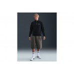 Nike Sportswear Club Fleece Ανδρική Μακρυμάνικη Μπλούζα Μαύρη