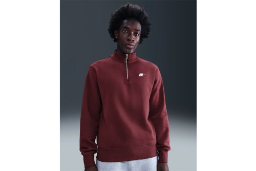 Nike Sportswear Club Fleece Μπλούζα Με Φερμουάρ Ανδρική (FN3864 619)