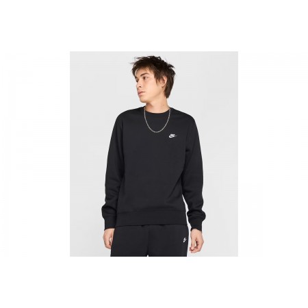 Nike Club Fleece Μπλούζα Με Λαιμόκοψη Ανδρική 