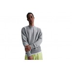 Nike Club Fleece Ανδρική Μακρυμάνικη Μπλούζα Γκρι