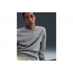Nike Club Fleece Ανδρική Μακρυμάνικη Μπλούζα Γκρι