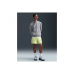 Nike Club Fleece Ανδρική Μακρυμάνικη Μπλούζα Γκρι