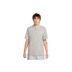 Nike Club Ανδρική Κοντομάνικη Polo Μπλούζα Γκρι