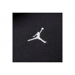 Jordan Brooklyn Fleece Γυναικεία Μακρυμάνικη Μπλούζα Μαύρη