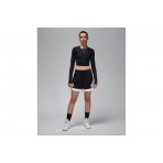 Jordan Sport Diamond Γυναικεία Μπασκετική Βερμούδα Μαύρη
