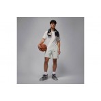 Jordan Sport Dri-FIT Mesh Ανδρική Μπασκετική Βερμούδα Ασημί