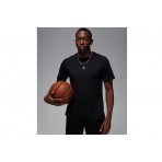 Jordan Sport Dri-FIT Ανδρικό Κοντομάνικο T-Shirt Μαύρο