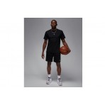 Jordan Sport Dri-FIT Ανδρικό Κοντομάνικο T-Shirt Μαύρο